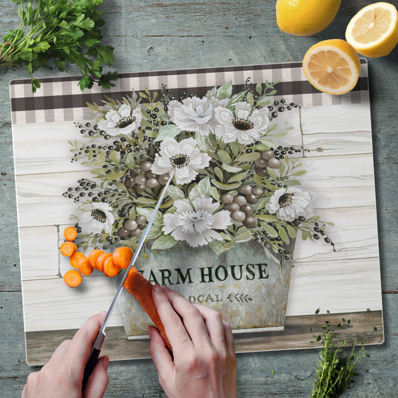 CounterArt Tempered Glass Cutting Board & Reviews Wayfair